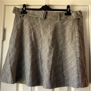 Loft outlet plaid skater skirt